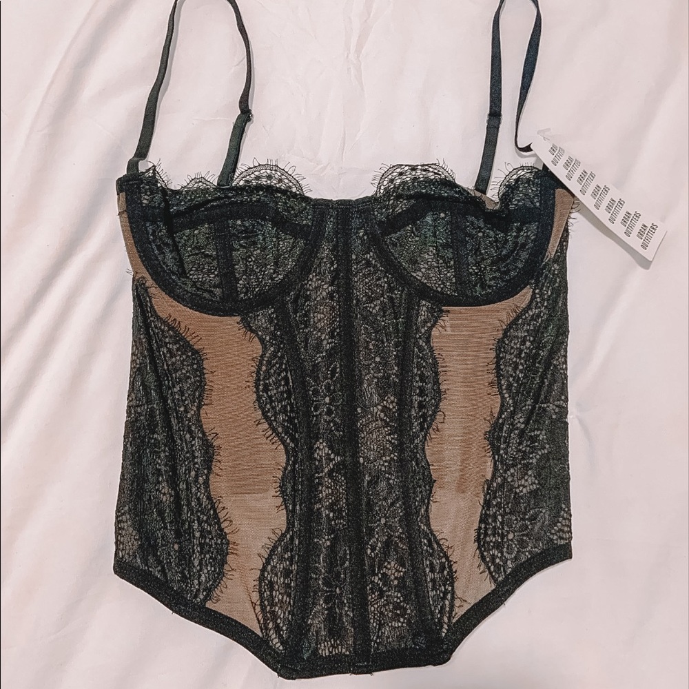 Out from under modern love corset small black